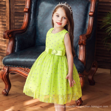 2019 hot sale baby children party frocks girls demin yarn dress design